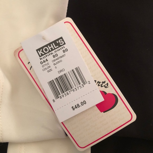 Black & White Striped Dress from Kohl’s!! - Picture 6 of 6